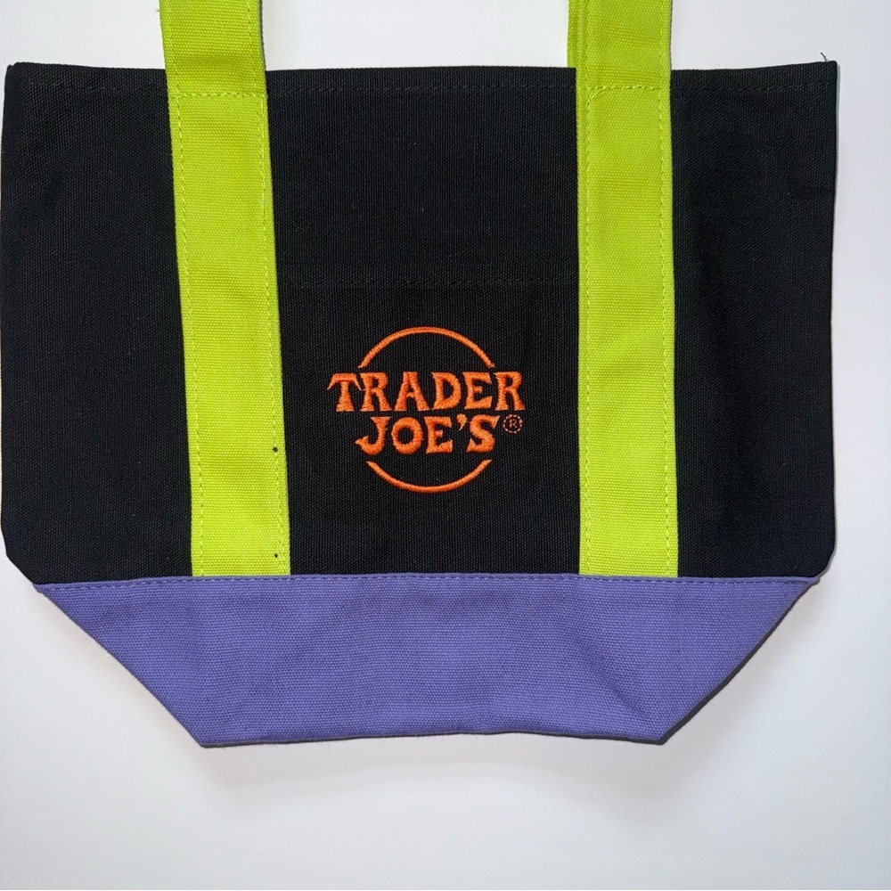 Trader Joe's Mini Canvas Tote Bag - Halloween Collection - Picture 2 of 3